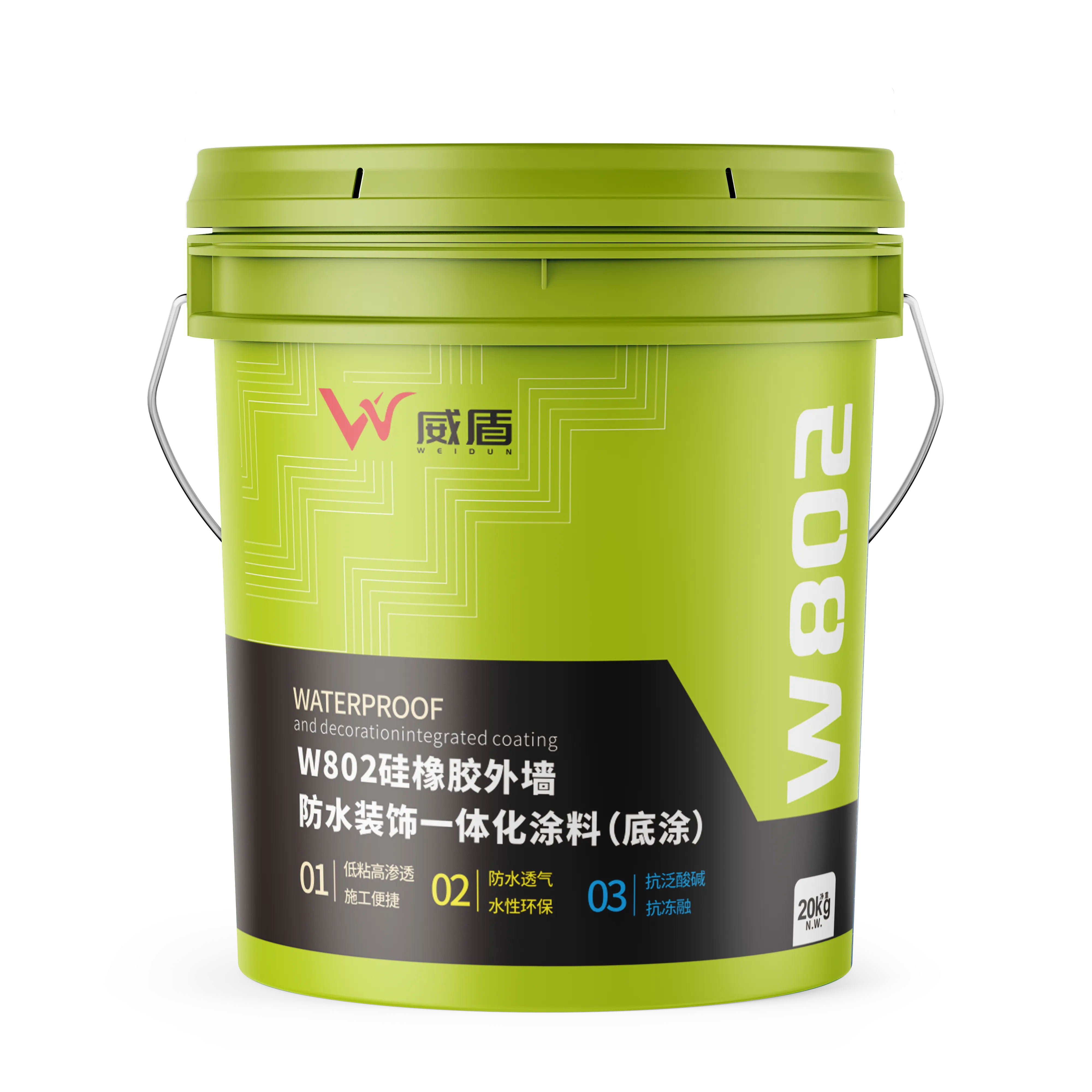 W802硅橡胶外墙防水装饰一体化涂料（底涂）